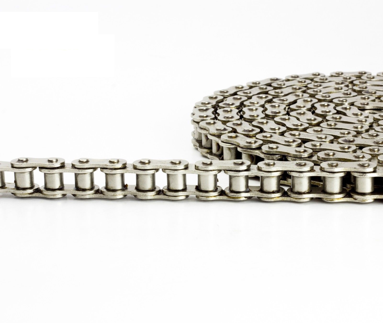 35 SS Stainless Steel Roller Chain 3 Feet with 1 Connecting Link